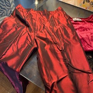 Nicole Miller Taffeta pants